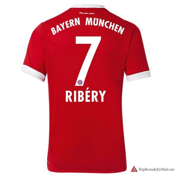 Camiseta Bayern Munich Primera equipación Ribery 2017-2018